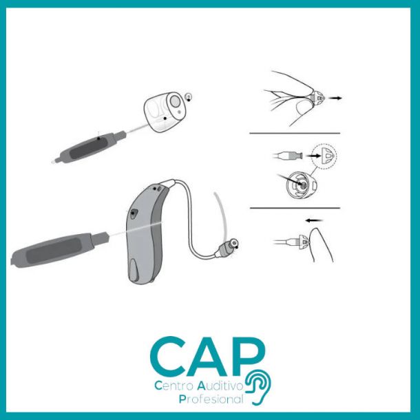 Cuidado de Moldes de Audífonos en CAP Centro Auditivo Profesional en Alcorcón y Madrid